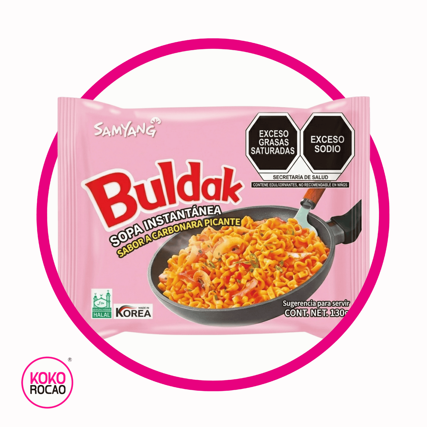 SAMYANG BULDAK CARBONARA PASTE BOLSA 130G