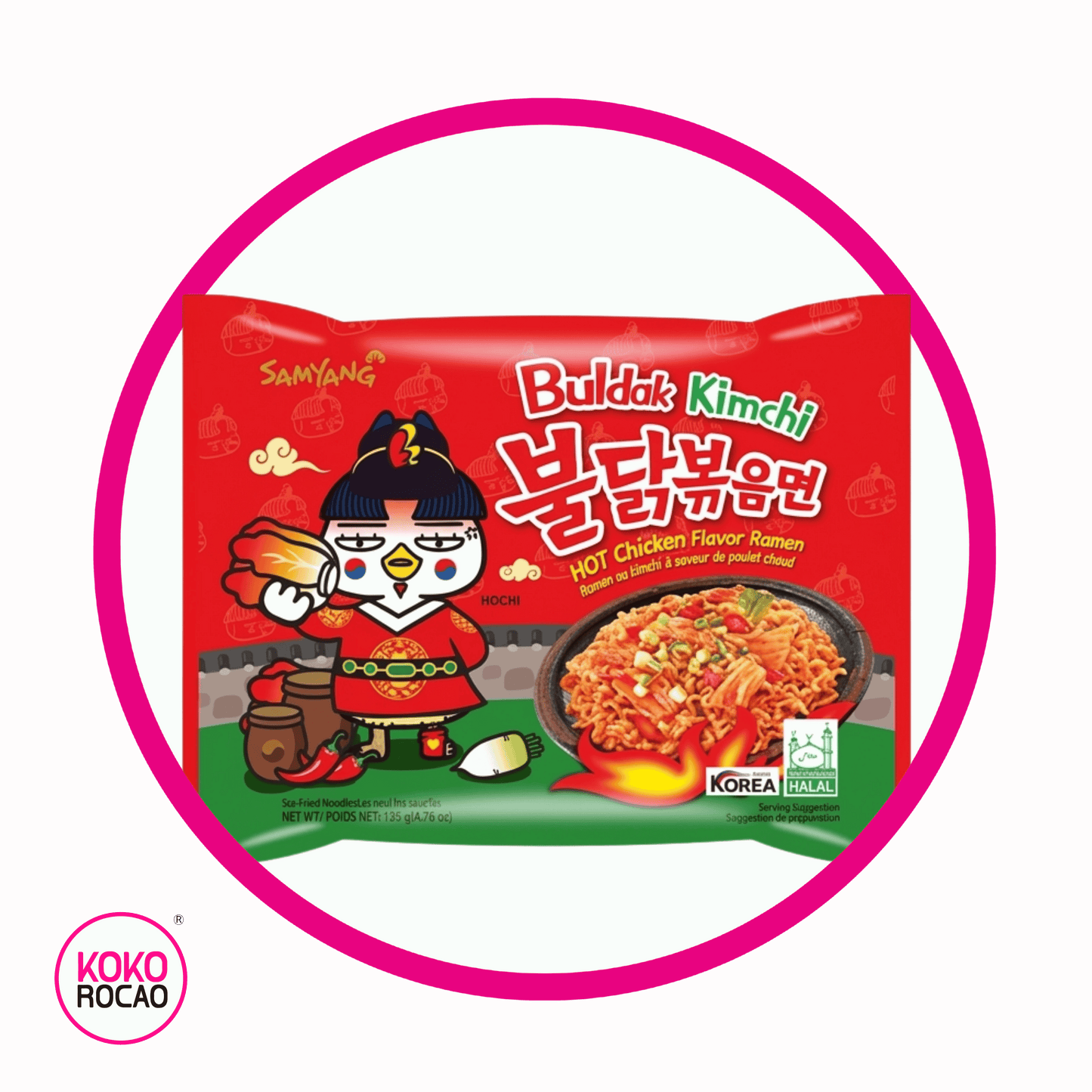 SAMYANG BULDAK KIMCHI PASTE BOLSA 135G