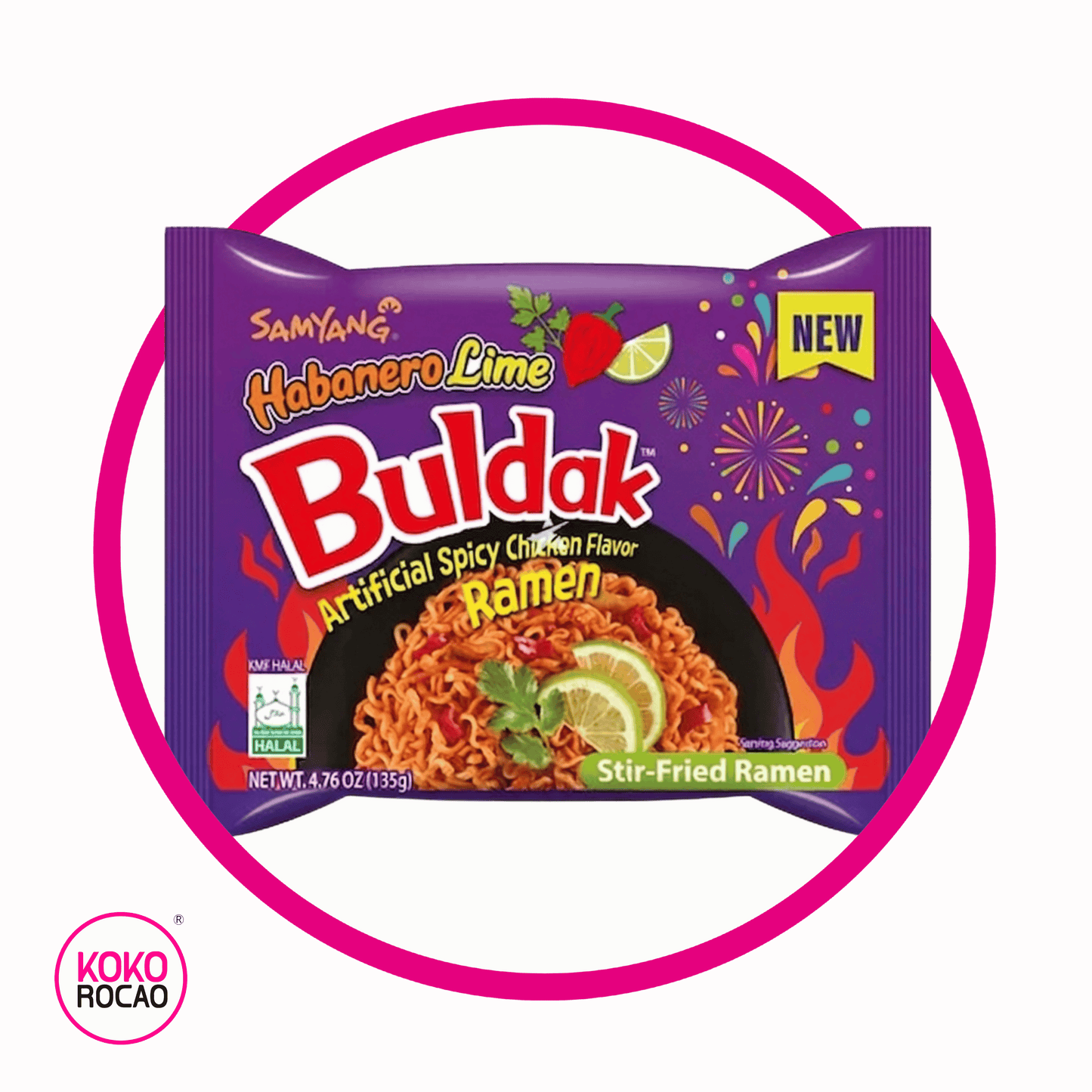 SAMYANG BULDAK HABANERO LIMON PASTE BOLSA 135G