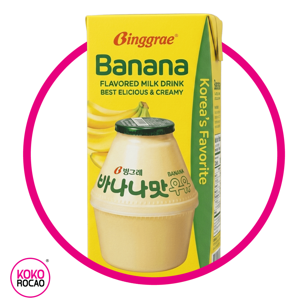 BINGGRAE BANANA MILK CAJA 200ML