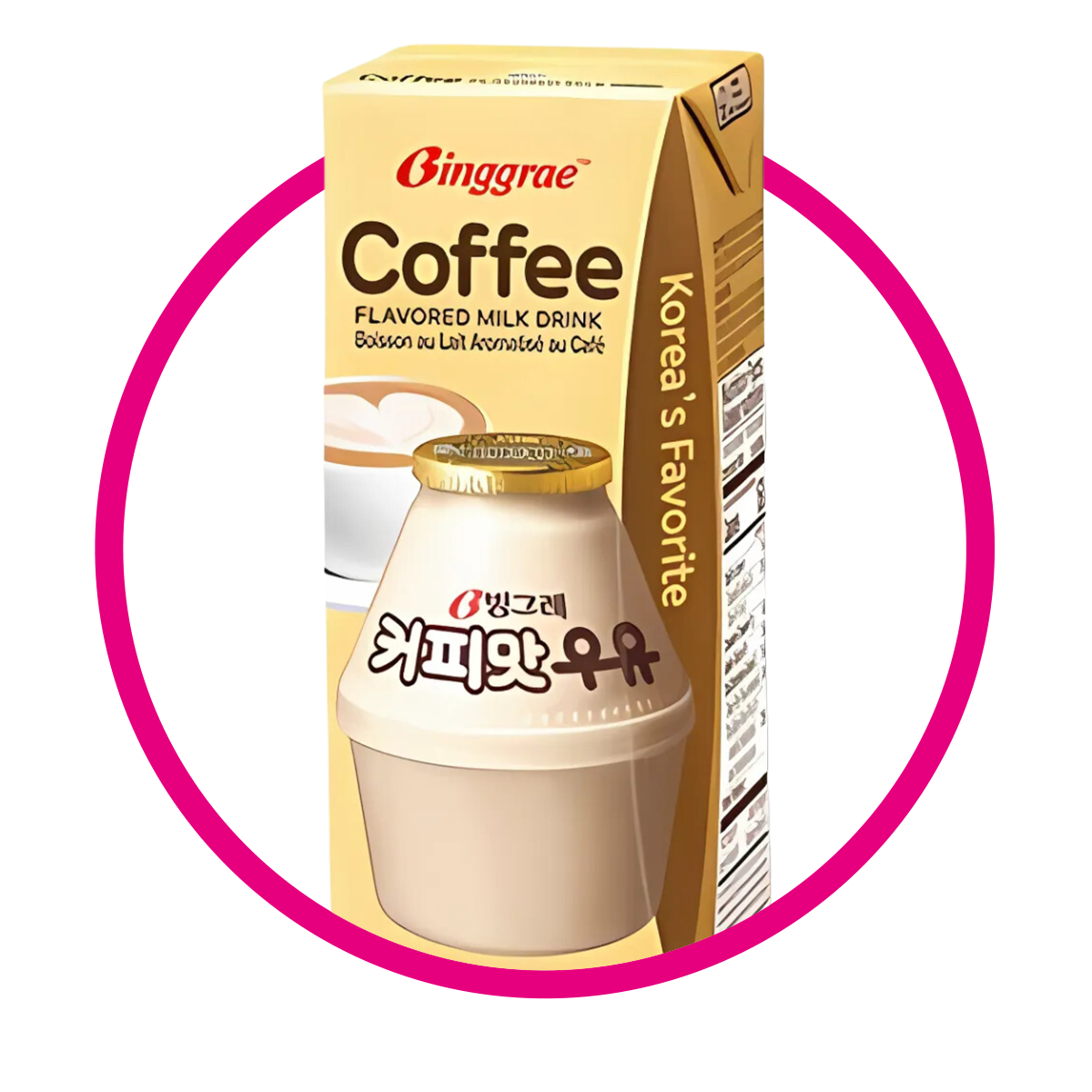 BINGGRAE CAFE MILK CAJA 200ML