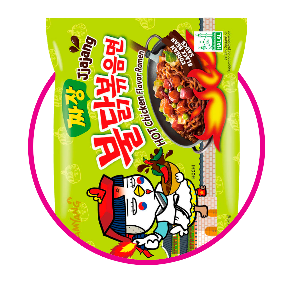 SAMYANG BULDAK JJAJANG PASTE BOLSA 140G
