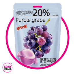ePIE GRAPE GUMMY BOLSA 75GR