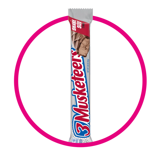 3 MUSKETEERS CHOCOLATE BOLSA 93G
