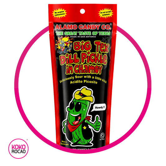 ALAMO BIG TEX CHAMOY PICKLE BOLSA 140G