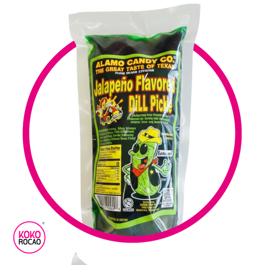 ALAMO BIG TEX JALAPEÑO PICKLE BOLSA 140GR