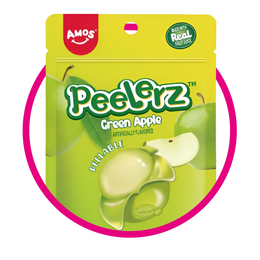 AMOS PEELEREZ APPLE GUMMY BOLSA 65GR
