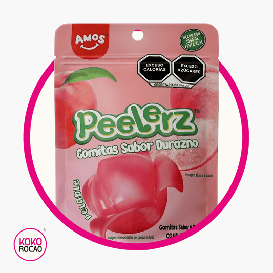 AMOS PEELEREZ PEACH GUMMY BOLSA 65GR