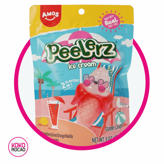 AMOS PEELERZ ICE CREAM GUMMY BOLSA 170GR