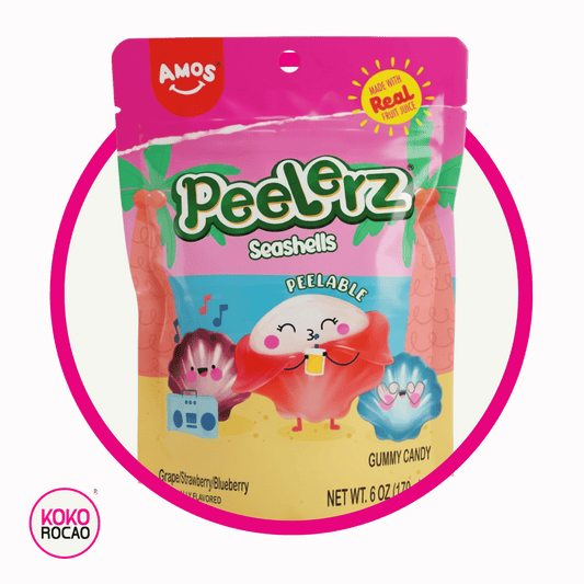 AMOS PEELERZ SEASHELLS GUMMY BOLSA 170GR