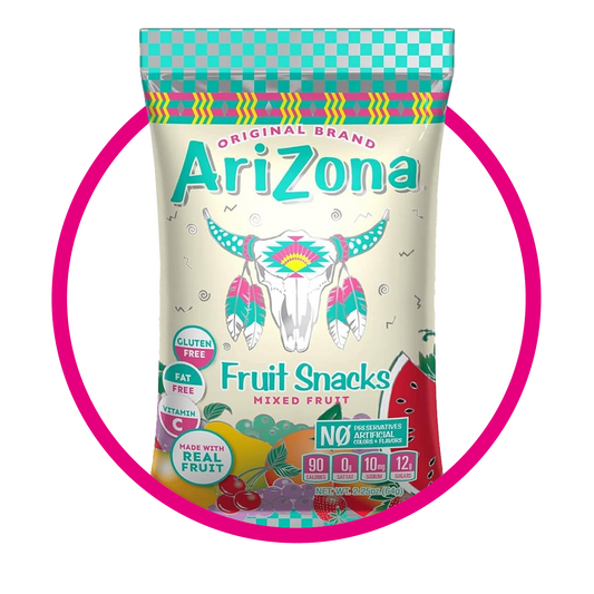 ARIZONA FRUIT GUMMY BOLSA 64GR