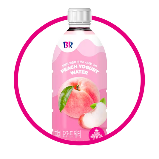 BASKIN ROBBINS PEACH YOGURT WATER BOTELLA 500ML