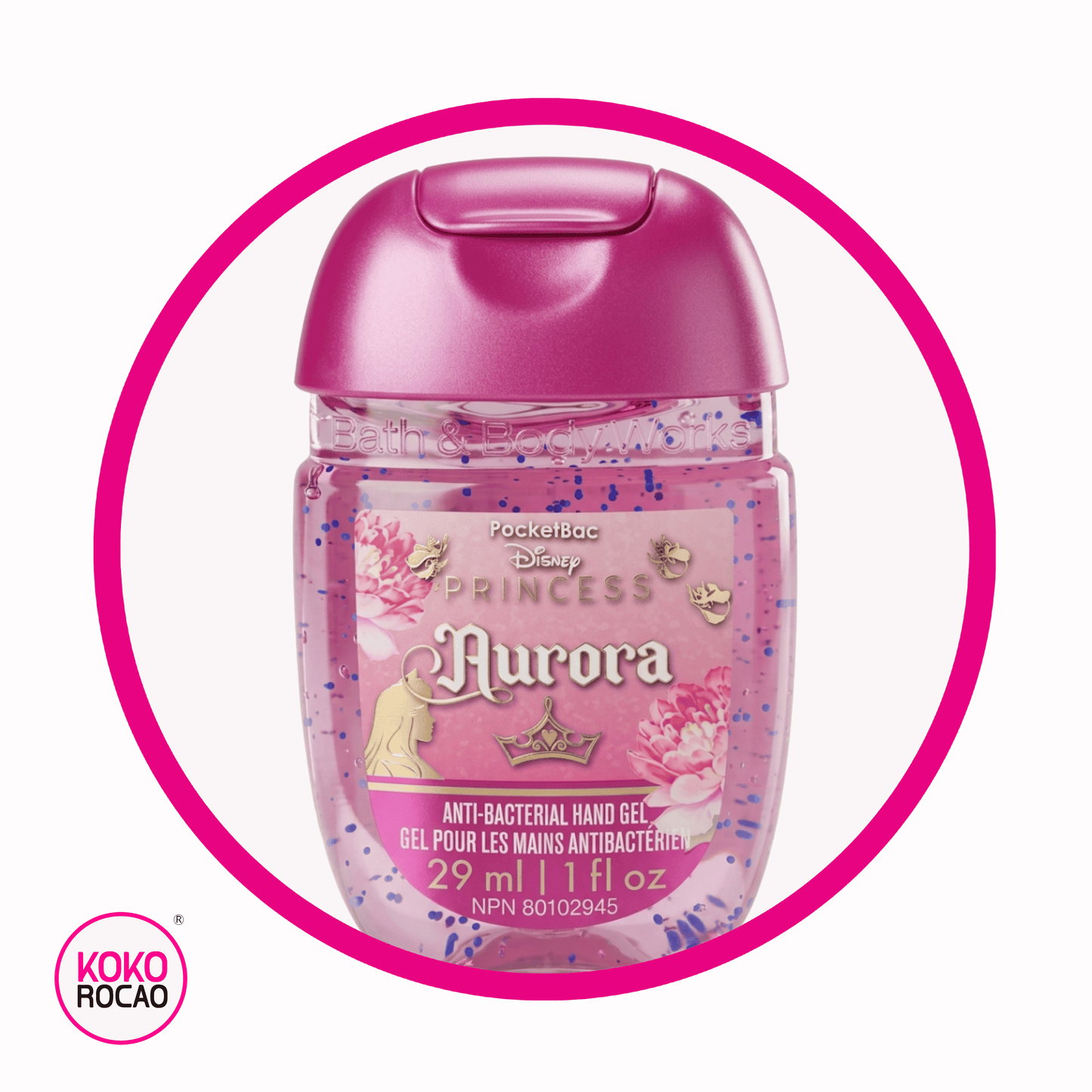 BATH&BODY WORKS AURORA ANTIBACTERIAL GEL BEAUTY BOTE 29ML