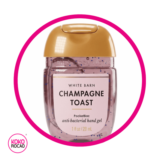 BATH&BODY WORKS CHAMPAGNE TOAST  ANTIBACTERIAL GEL BEAUTY BOTE 29ML