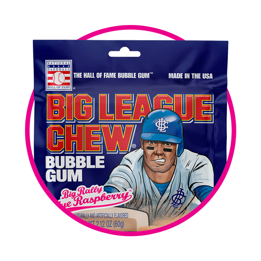 BIG LEAGUE BLUE BERRY BUBBLE GUM BOLSA 60G