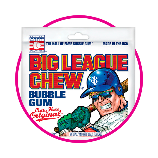 BIG LEAGUE ORIGINAL BUBBLE GUM BOLSA 60G