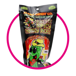 ALAMO BIG TEX SPICY CHAMOY PICKLE BOLSA 140GR