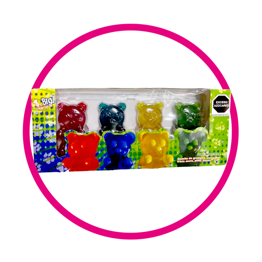 BIG MARCUS 4 PACK OSITOS GUMMY CAJA 321GR