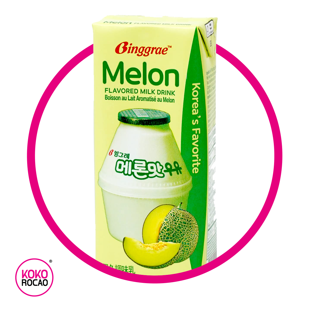 BINGGRAE MELON MILK CAJA 200ML