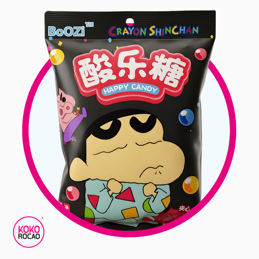 BOOZI CRAYON SHINCHAN HAPPY CANDY SOUR COLA 88GR