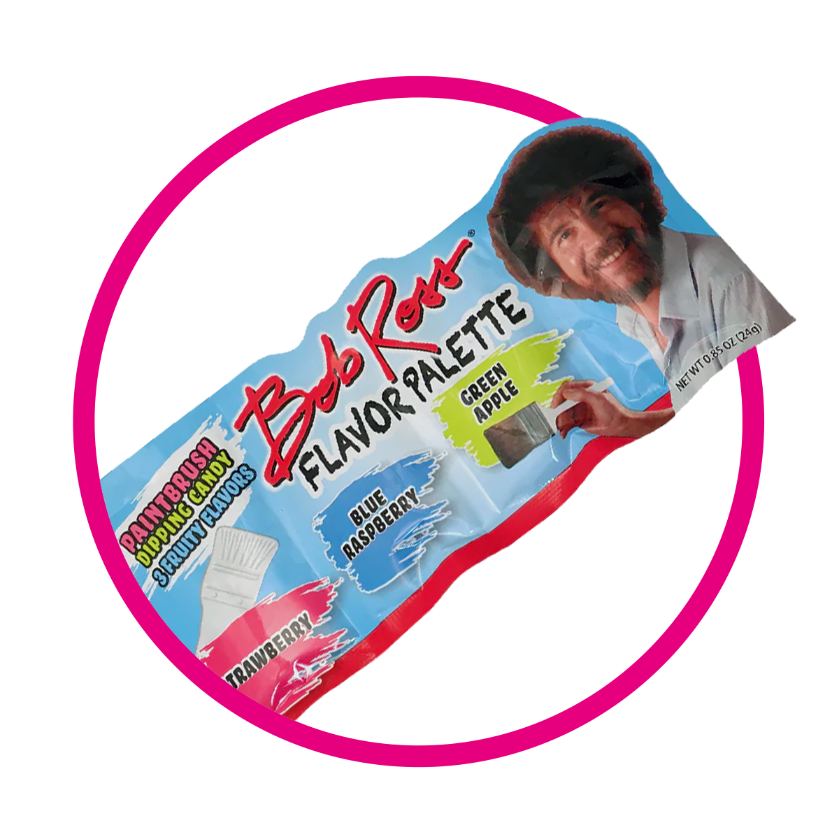 BOSTON AMERICA BOB ROSS FLAVOR PALETTE HARD CANDY BOLSA 24GR