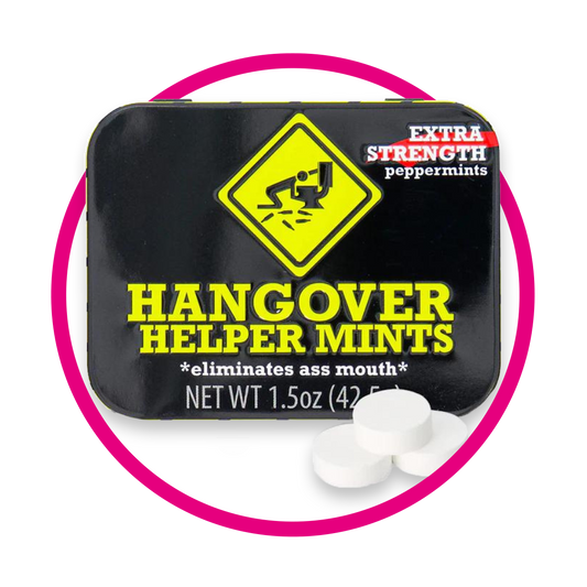 BOSTON AMERICA HANGOVER MINTS PILL BOX CAJA 42.50GR