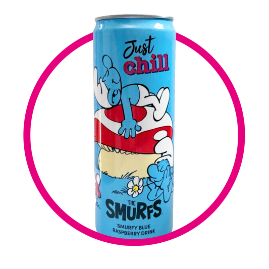 BOSTON AMERICA THE SMURFF SODA LATA 355ML