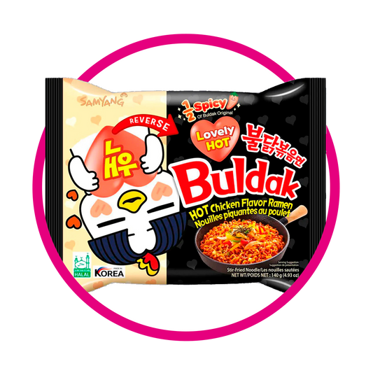SAMYANG BULDAK PASTE 1/2 SPICY PASTE BOLSA 140G