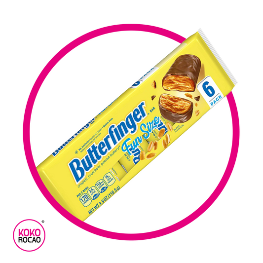 BUTTERFINGER 6 PACK CHOCOLATE BOLSA 110GR