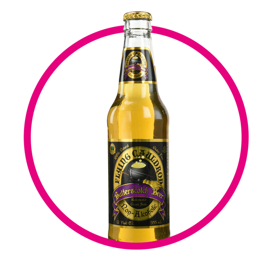 BUTTERSCOTCH HARRY POTTER BUTTERBEER SODA BOTELLA 355ML