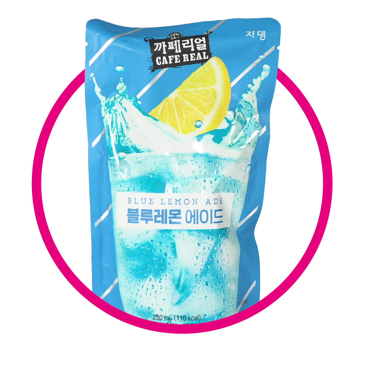 CAFE REAL BLUE LEMON JUICE BOLSA 230ML