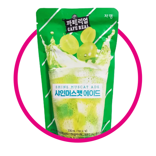 CAFE REAL SHINE MUSCAT JUICE BOLSA 230ML