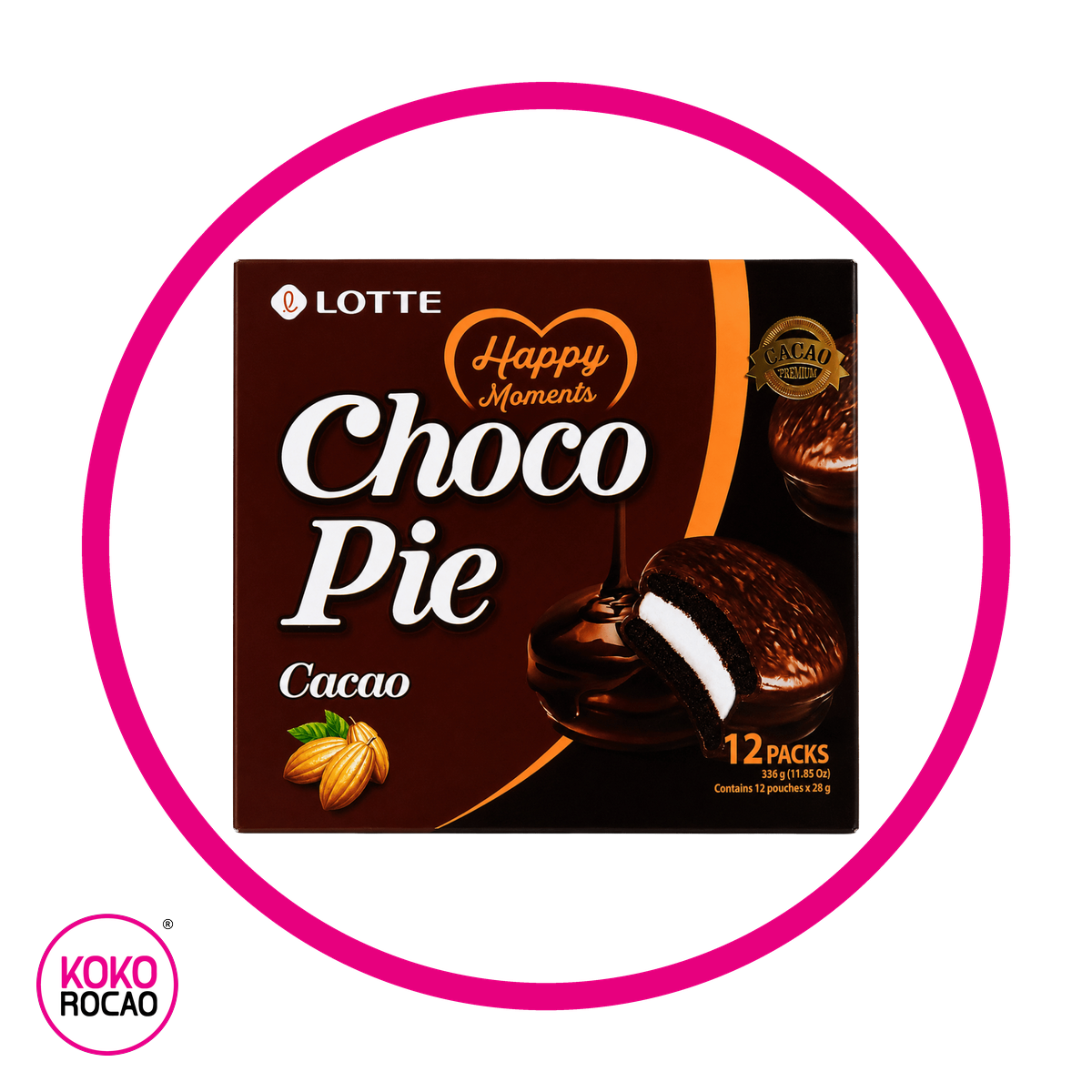CAJA LOTTE CHOCO PIE CACAO Bundle