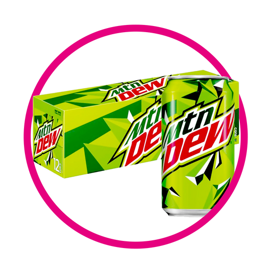 CAJA DE MTN DEW ORIGINAL 12 LATAS Bundle