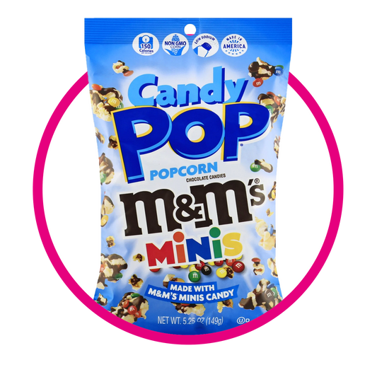 CANDY POP CORN MMS MINIS