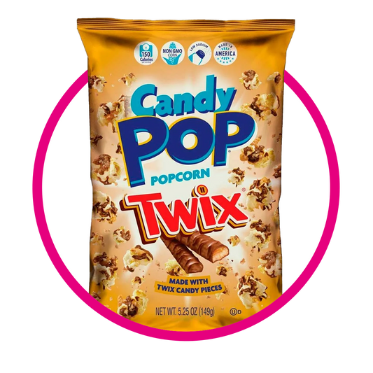 CANDY POP TWIX SNACKS BOLSA 149GR&