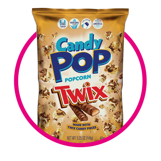 CANDY POP CORN TWIX