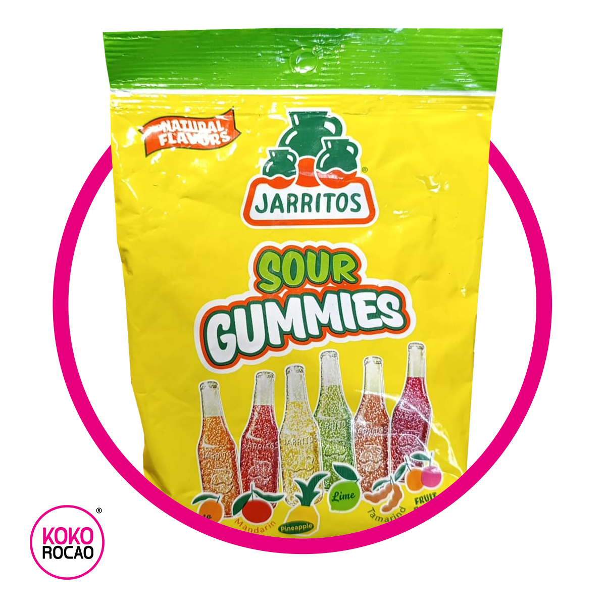 CANELS JARRITOS SOUR GUMMY BOLSA 226.80GR