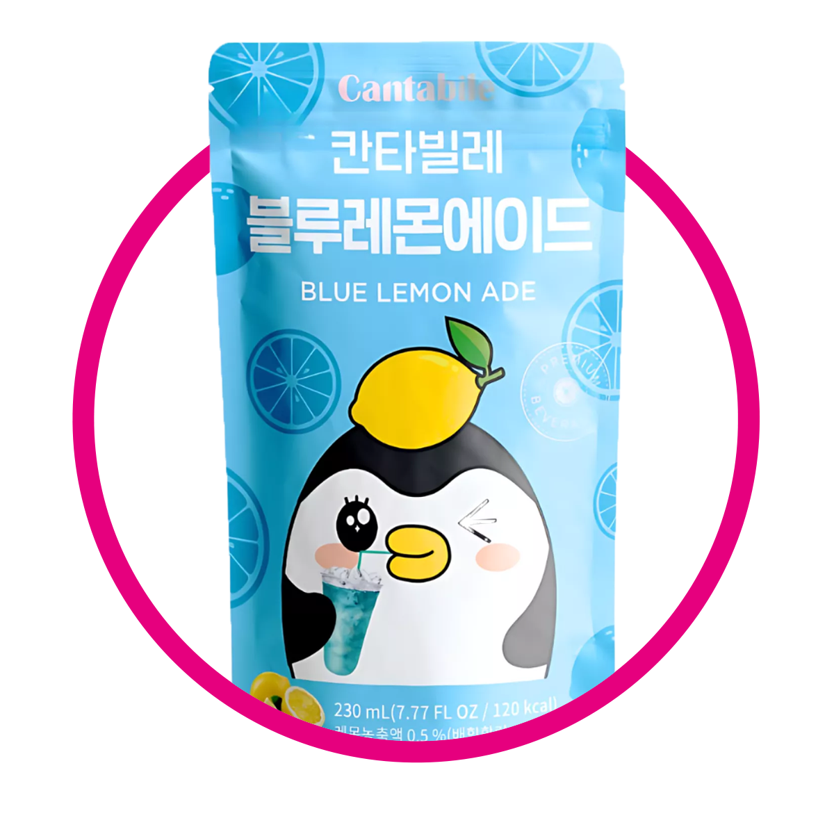CANTABILE BLUE LEMON JUICE BOLSA 230 ML