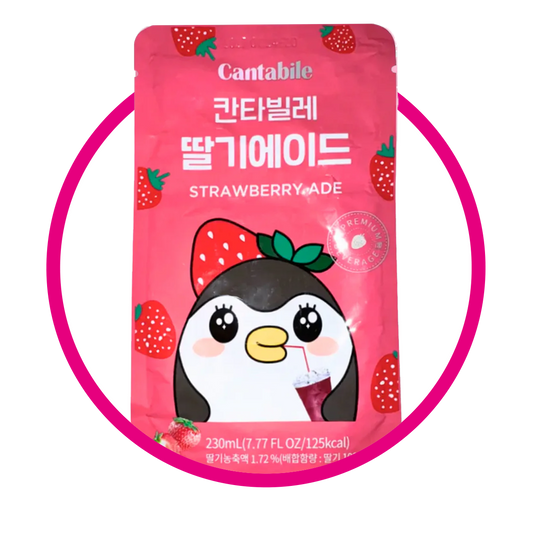 CANTABILE STRAWBERRY JUICE BOLSA 230 ML