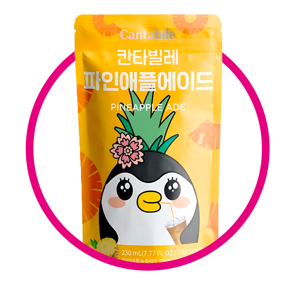 CANTABILE PINAPPLE JUICE BOLSA 230 ML