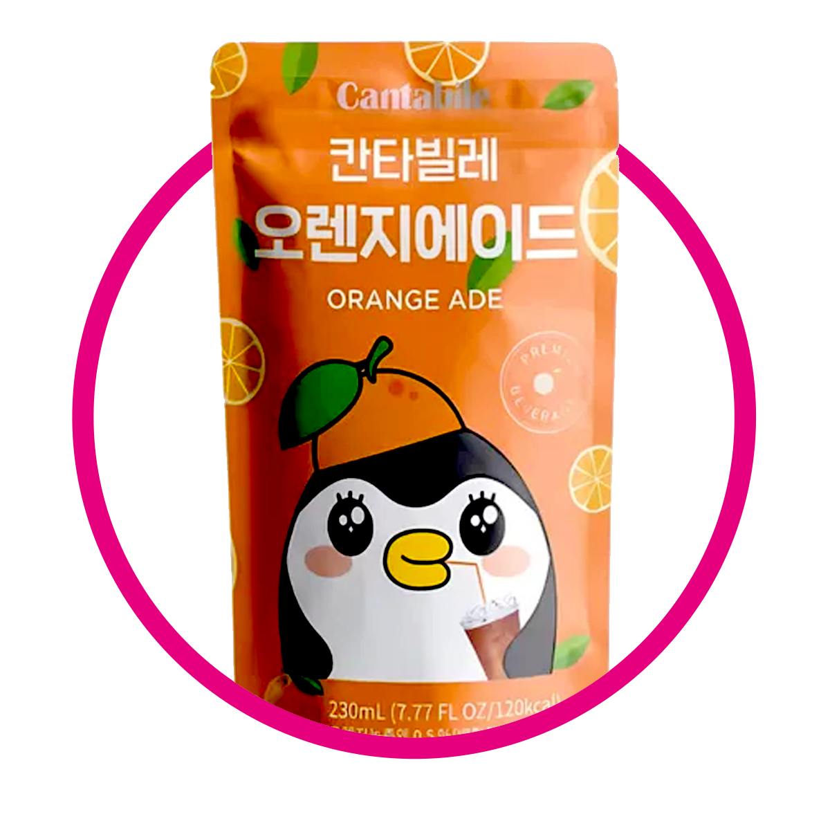 CANTABILE ORANGE JUICE BOLSA 230 ML