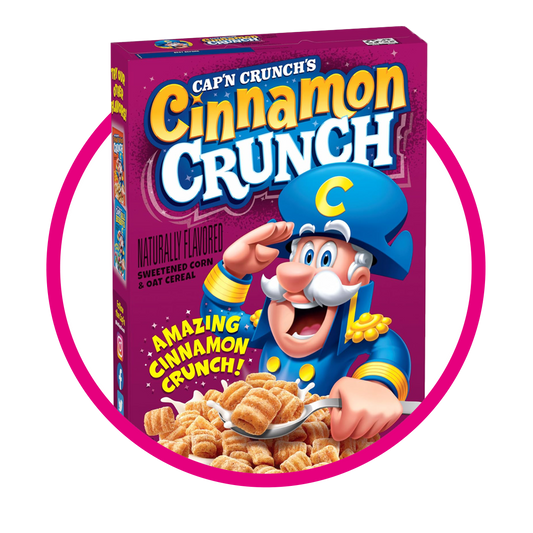 CAP CRUNCH CINNAMON CEREALS CAJA 319GR