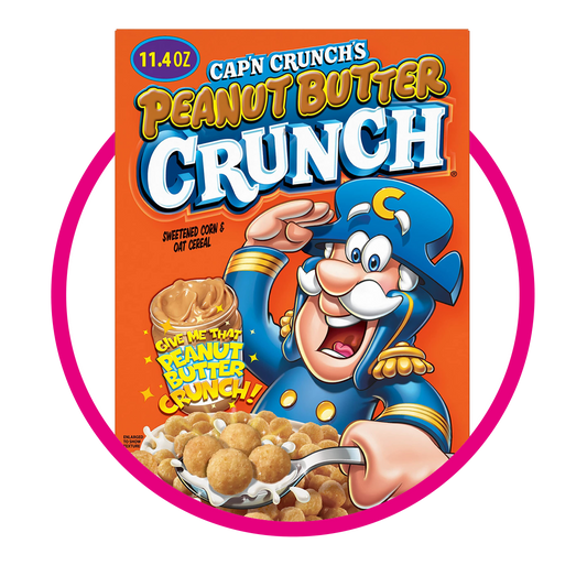 CAP CRUNCH PEANUT BUTTER CEREALS CAJA 325GR