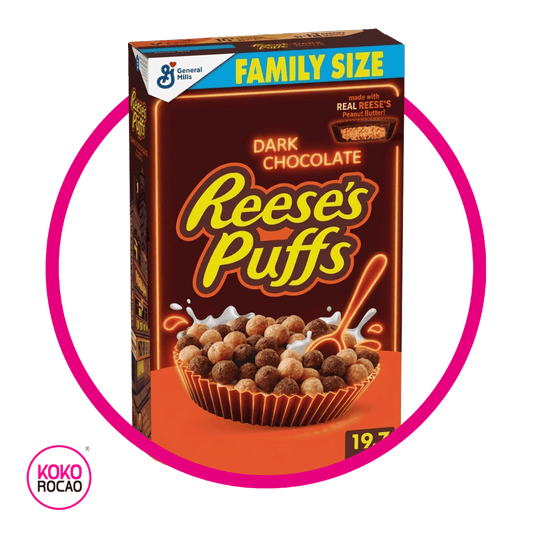 GENERAL MILLS REESES PUFFS DARK CEREAL CAJA 558GR