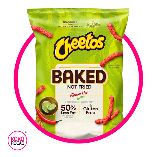 CHEETOS BAKED FLAMIN HOT LIMON SNACKS BOLSA 216.1GR