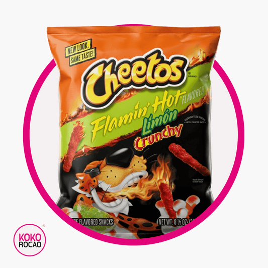 CHEETOS FLAMIN HOT LIMON SNACKS BOLSA 240G&
