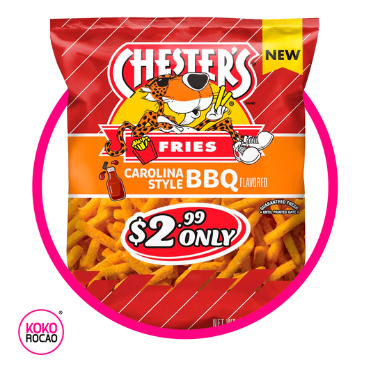 CHEETOS FRIES CAROLINA STYLE BBQ SNACKS BOLSA 148GR