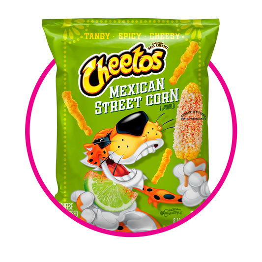 CHEETOS MEXICAN STREET CORN SNACKS BOLSA 240.9G&