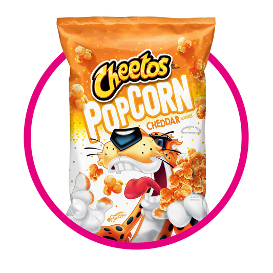 CHEETOS POP CORN CHEDDAR SNACKS BOLSA 198.4G&
